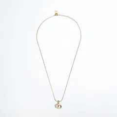 Christian Dior クリスチャンディオール ネックレス CDロゴ