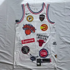 【大人気コラボ✨】シュプリーム ナイキ NBA ユニフォーム タンクトップ supreme Nike NBA コラボ タンクトップ サイズ40 - メルカリ