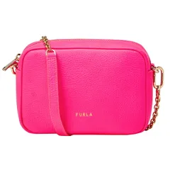 新品 フルラ FURLA ショルダーバッグ リアル ミニ クロスボディ フクシア