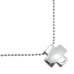 TIFFANY&CO.ローマンクロスボールチェーンネックレス　925 シルバー TIFFANY&Co.】ティファニー ネックレス ローマンクロス ボール