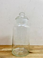 時代物 28cm ガラス瓶 気泡 骨董品 古道具 コレクション アンティーク