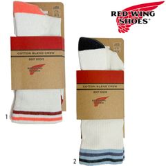 レッドウィング レッドウイング 靴下 ソックス ヴィンテージストライプ コットンブレンドクルー ラインソックス RED WING SHOES 97666 97667