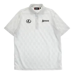 Srixon Lexus ポロシャツ ホワイト Mサイズ スリクソン × レクサス ポロシャツ M L ホワイト 松山英樹