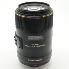 ■良品■ シグマ(Sigma) レンズ 105mm F2.8 EX DG OS HSM MACRO Nikon ニコン Fマウント 単焦点 望遠 フルサイズ 一眼レフ用