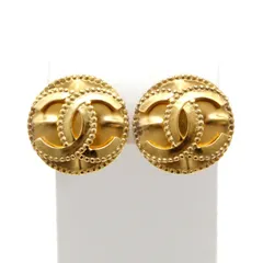 お値下げ【 良品 】CHANEL シャネル イヤリング ヴィンテージ ココマーク 97A ゴールド ブランド アクセサリー レディース COCO アンティーク調 レトロ ヴィンテージシャネル 中古