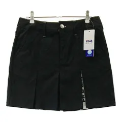 サイズ：L FILA GOLF フィラゴルフ  プリーツ スカート  ブラック系 [240101476542] ゴルフウェア レディース ストスト
