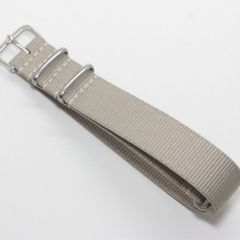 【20mm】時計ナイロンバンド　NATOベルト サンドベージュ 20mm