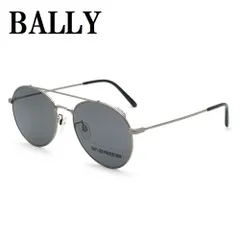 バリー BALLY BY0008-D 08A 56 サングラス アジアンフィット UVカット 紫外線カット ノーズパッド 鼻あて メンズ レディース グレー ガンメタルのサムネイル