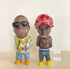 ビギー　フィギュア Notorious B.i.g.Rotocast Figure: 白 : Notorious B.I.G.