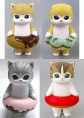 【中古】フィギュア 全4種セット 「mofusand」 ドーナツにゃんソフビフィギュア