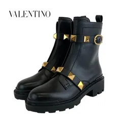未使用品　VALENTINO ヴァレンティノ　ローマンスタッズブーツ 全品送料0円 未使用品 VALENTINO ローマンスタッズブーツ
