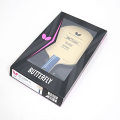 【未使用品】BUTTERFLY SK7 クラシック FLグリップ 攻撃用 シェーク 7枚合板 ベージュ/バタフライ/卓球ラケット/nm206oh