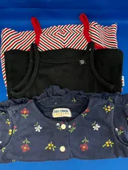 ベビーキッズ　80 3枚セット　まとめ売り　ワンピース2着　トップス1着　COMME CA ISM   JUNKO SHIMADA