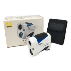 中古 ニコン Nikon レーザー測定器 ホワイト クールショットプロ COOLSHOT PRO STABILIZED 距離計 スコープ