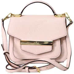 ケイトスペード バッグ katespade サナ レザー クロスボディー 斜めがけ 2way フラップミニショルダー ハンドバッグ ライトピンク 4488