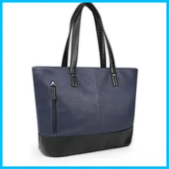 トートバッグ ビジネスバッグ メンズ レディース 大容量 防水 自立 大きめ PUレザー A4 [Cestlaviegu] 13.3型PC収納 ビジネストートバッグ メンズ ファスナー付き 就活 通勤 通学 出張 旅行