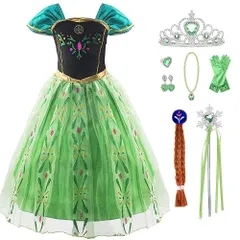 『大人気』 ドレス ドレス ディズニー風 ディズニー風 ドレス エルサ風 エルサ風 コスチューム コスチューム キッズ エルサ風 ハロウィン ハロウィン プリンセス 仮装 イベント 子供 子供 パーティー コスプレ コスプレ 誕生日ギフト 衣装 クリスマスサプ