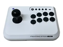HORI(ホリ) ファイティングスティック ミニ PS5 PS4 PC SPF-038 ホワイト 家電/025
