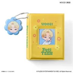 ☆ PetiTEEN フォトホルダー WOOZI SEVENTEEN グッズ PetiTEEN フォトホルダー WOOZI ウジ セブチ プチティーン 推し活 フォトアルバム ミニアルバム カードケース トレカファイル トレカケース 推し活グッズ かわいい