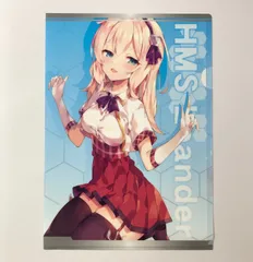 アズールレーン リアンダー うなっち A4クリアファイル メロンブックス アズールレーン大応援フェア