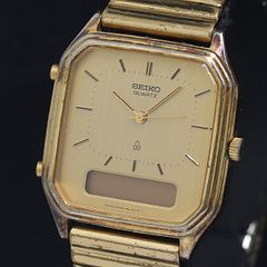 稼働】SEIKO H449-5100 アナデジ ヴィンテージ メンズ 腕時計 - メルカリ