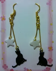 ねこちゃんシリーズ  猫と星 1点のみ