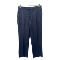 スラックス W35 グレー系 ストライプ 古着卸 アメリカ仕入 2411-67