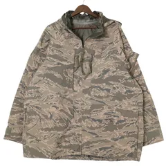 00年代 米軍実物 U.S.AIRFORCE APECS GORETEXパーカージャケット ABUカモ (メンズ X-LARGE REGULAR) 中古 古着 A1578