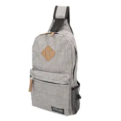 ☆ モクグレー ☆ TIGER LABEL タイガーラベル TL-14 ボディバッグ ボディバッグ メンズ かっこいい ショルダーバッグ 斜めがけ ワンショルダーバッグ レディース キッズ シンプル 無地 総柄 メッシュポケット コンパクト 大容量 斜め掛け