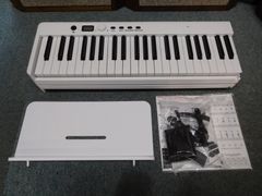 Cossain 88鍵盤 折りたたみ式 電子ピアノ ホワイト 美品【M0558