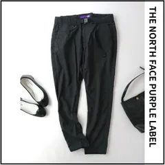 THE NORTH FACE PURPLE LABEL ザ ノースフェイス パープルレーベル TROPICAL WEBBING BELT PANT トロピカル ベルト パンツ WS チャコールグレー アウトドア(107T＋2883)25A☆