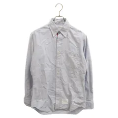 THOM BROWNE (トムブラウン) ボタンダウン クラシックオックスフォード長袖シャツ ブルー MWL010AW5258のサムネイル