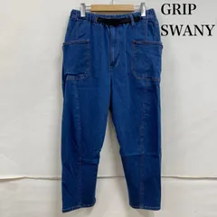 USED 古着 パンツ デニム、ジーンズ GRIP SWANY グリップスワニー JOG 3D キャンプパンツ ストレッチ デニム GSP-59のサムネイル