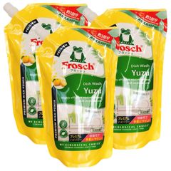 フロッシュ　食器用洗剤ユズ　つめかえ用　800ml　３個セット