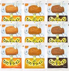尾西食品 850g ひだまりパン プレーン、メープル、チョコ 3袋×3種 (非常食・保存食)