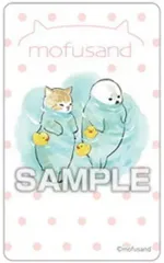 【中古】食玩 ステッカー・シール 24. 「mofusand デコステッカー ガムつき」
