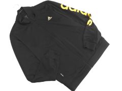 adidas アディダス ロゴ トラック ジャケット sizeL/黒 ■◇ メンズ