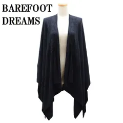 ベアフット ドリームズ BAREFOOT DREAMS COZYCHIC LITE B455 15 00 ウィークエンドラップ カーディガン ショール ルームウエア 部屋着 レディース ブラックのサムネイル