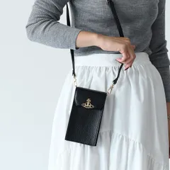 Vivienne Westwood - ⭐︎はるん⭐︎ヴィヴィアンウエストウッド　スマホショルダー 日本限定】EXECUTIVE スマホショルダー(ブラック)（レディース