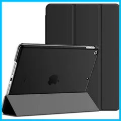 【数量限定】JEDirect iPad 9/8/7 ケース (10.2インチ 2021/2020/2019モデル 第9/8/7世代用) ケース 三つ折りスタンド 耐衝撃カバー オートウェイクアップ/スリープ機能 (ブラック)