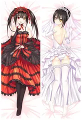 デート・ア・バレット　くじコレ S賞　抱き枕カバー 時崎狂三 デート・ア・ライブ DATE A LIVE 時崎狂三風 46 ○等身大 抱き枕