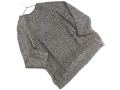 KBF ケービーエフ アーバンリサーチ ミックス編み ニット セーター sizeONE/黒 ◇■ レディース