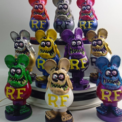 ラットフィンク ボビングヘッド メタリックカラー FUNKO WACKY WOBBLER アメリカン雑貨　フィギュア 人形 選べる10色