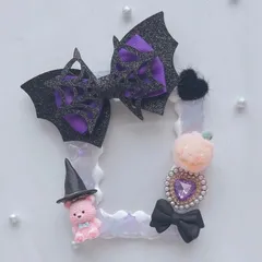 ホイップデコ　トレカケース「くまちゃんのハロウィン③」