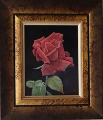 中島義行　タイトル「聖母子」　P１２号　リアリズム最高傑作　真作保証 中島義行タイトル「聖母子」P12号リアリズム最高傑作真作保証