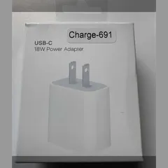 「赤字セール＆新品未使用」ACアダプター PD充電器 USB-C iPhone タイプc PD充電ケーブル 18W Foxconn製