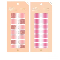 ジェラートファクトリー ネイルフィットSS099 ストロベリースパークリング 24シート CS020 カシスシロップ 24枚 2種類セット まとめ