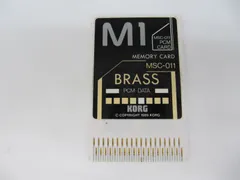 KORG M1用カード MSC-16S(PCMプログラムカードセット) 2025年最新】m1 KORG カードの人気アイテム - メルカリ