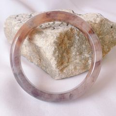 【新入荷】舎太玉バングル　天然石　内モンゴル産　内径約57.3mm