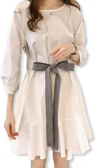 Slow Ride（スロウライド） レディース ワンピース ドレス( ホワイト,  L)